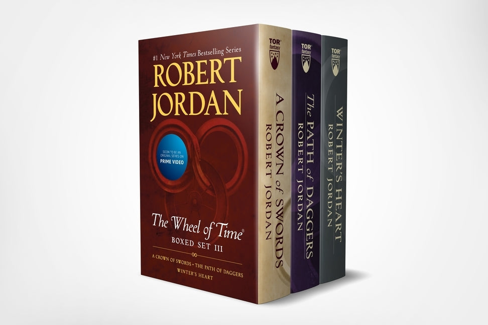 Wheel of Time Premium Boxed Set III: Books 7-9 (a Crown of Swords, the Path of Daggers, Winter's Heart) by Jordan, Robert
