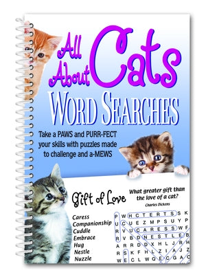All about Cats Word Searches by Product Concept Editors
