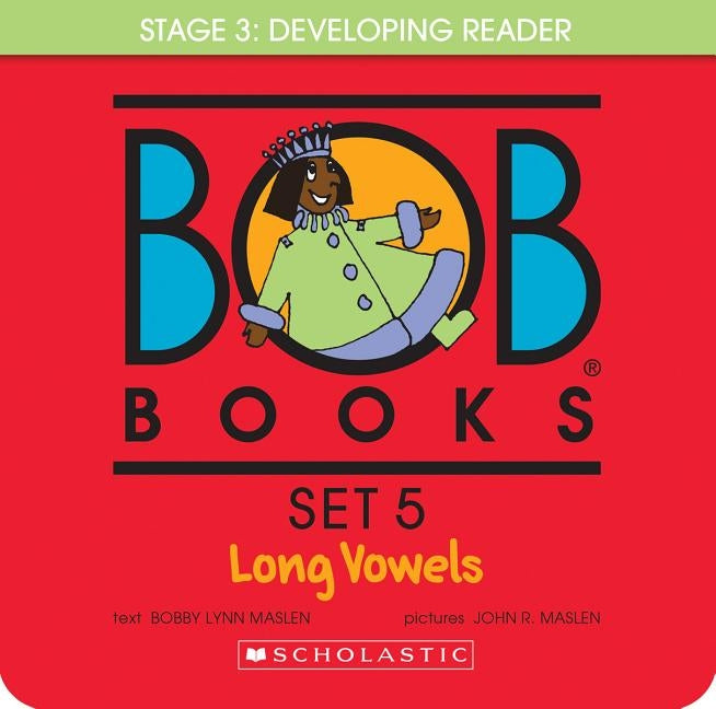 Bob Books - Long Vowels Box Set Phonics, Ages 4 and Up, Kindergarten, First Grade (Stage 3: Developing Reader) by Maslen, Bobby Lynn