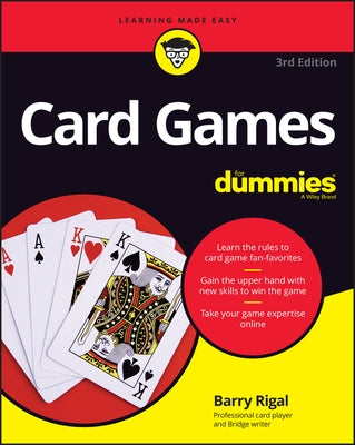 Card Games for Dummies by Rigal, Barry