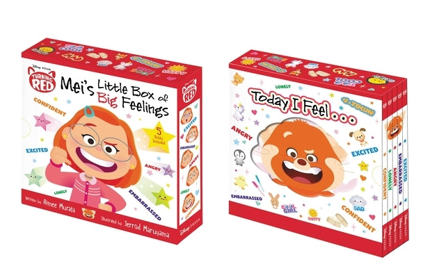Disney/Pixar Turning Red: Mei's Little Box of Big Feelings (5 Books Included) by Murata, Aimee