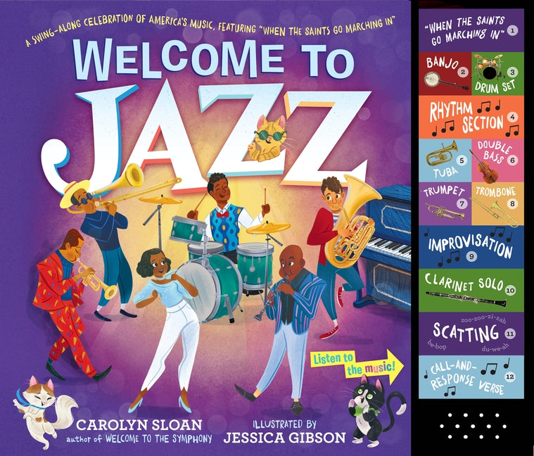 Welcome to Jazz: A Swing-Along Celebration of America's Music, Featuring "When The Saints Go Marching In" by Sloan, Carolyn