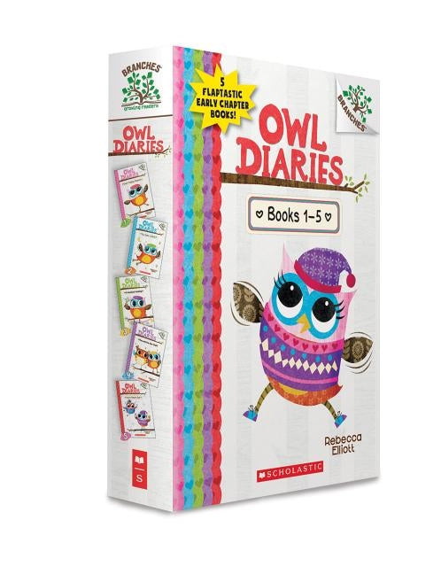 Owl Diaries, Books 1-5: A Branches Box Set by Elliott, Rebecca
