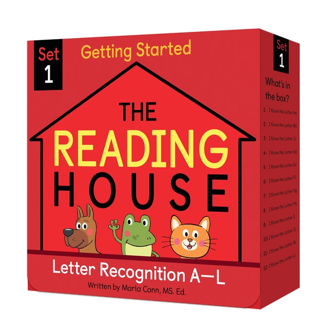The Reading House Set 1: Letter Recognition A-L by Conn, Marla