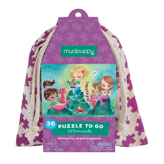 Mermaids Puzzle to Go by Mudpuppy