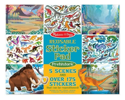 Reusable Sticker Pad - Prehistoric by Melissa & Doug
