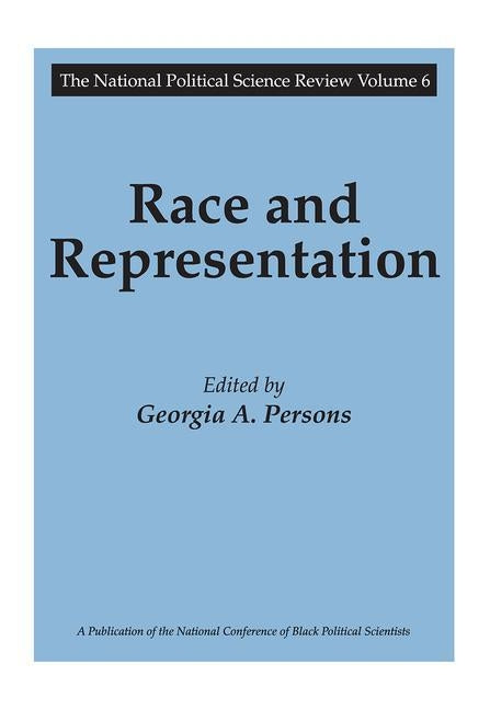 Race and Representation by Persons, Georgia A.