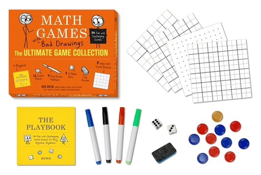 Math Games with Bad Drawings: The Ultimate Game Collection by Orlin, Ben