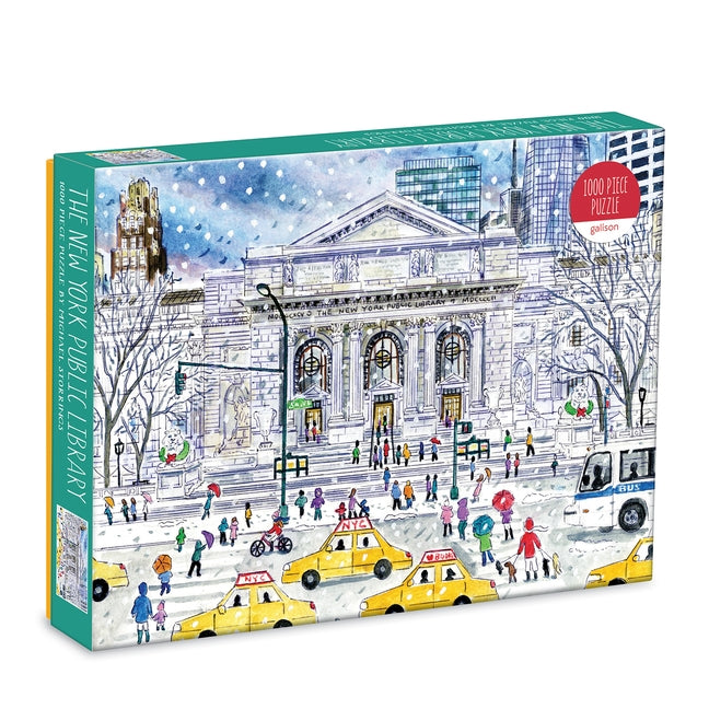 Michael Storrings New York Public Library 1000 PC Puzzle by Galison