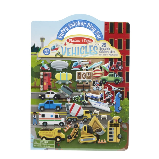 Puffy Sticker Play Set- Vehicles by Melissa & Doug