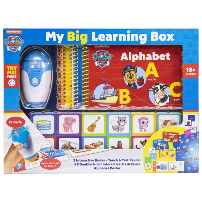 Nickelodeon Paw Patrol: My Big Learning Box by Broderick, Kathy