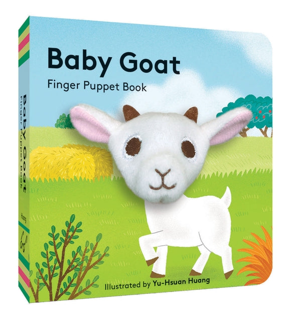 Baby Goat: Finger Puppet Book: (Best Baby Book for Newborns, Board Book with Plush Animal) by Chronicle Books