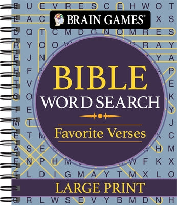 Brain Games - Bible Word Search: Favorite Verses - Large Print by Publications International Ltd