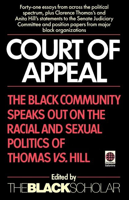 Court of Appeals: Black Communi by Black Scholar, Scholar