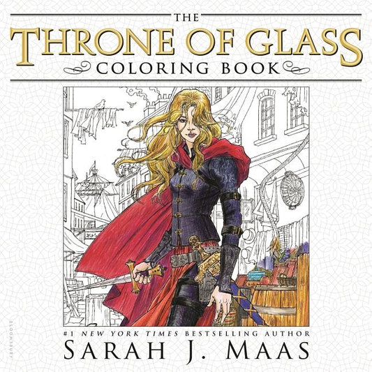 The Throne of Glass Coloring Book by Maas, Sarah J.