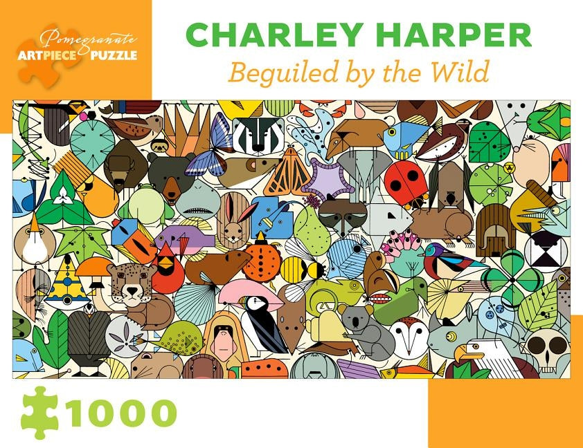 Charley Harper: Beguiled by Wild 1000-Piece Jigsaw Puzzle by Charley Harper