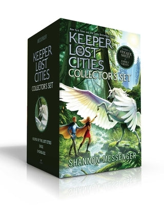 Keeper of the Lost Cities Collector's Set (Includes a Sticker Sheet of Family Crests): Keeper of the Lost Cities; Exile; Everblaze by Messenger, Shannon