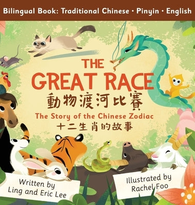 The Great Race: Story of the Chinese Zodiac (Traditional Chinese, English, Pinyin) by Lee, Ling