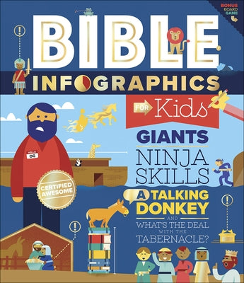 Bible Infographics for Kids: Giants, Ninja Skills, a Talking Donkey, and What's the Deal with the Tabernacle? by Harvest House Publishers