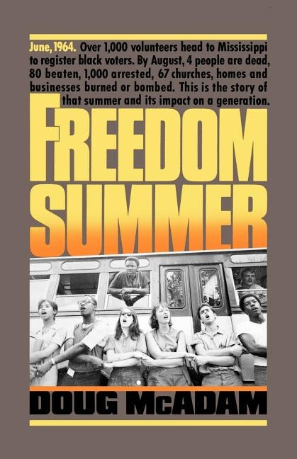 Freedom Summer by McAdam, Doug