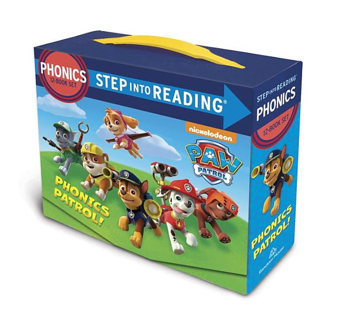 Paw Patrol Phonics Box Set (Paw Patrol): 12 Step Into Reading Books by Liberts, Jennifer
