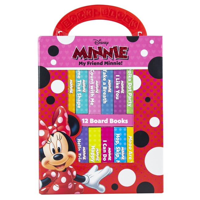 Disney Minnie: My Friend Minnie!: 12 Board Books by Skwish, Emily
