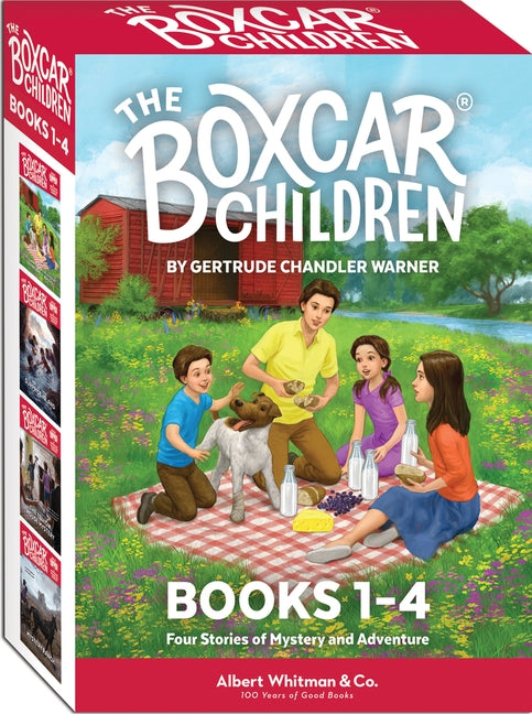 The Boxcar Children Mysteries Boxed Set #1-4 by Warner, Gertrude Chandler