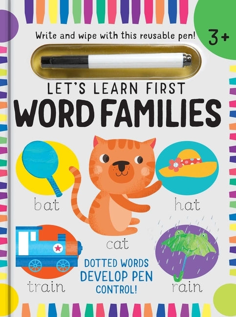 Let's Learn: Word Families (Write and Wipe): (Early Reading Skills, Letter Writing Workbook, Pen Control) by Insight Kids