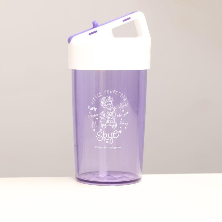 Little Professor Skye BPA Free Kids Straw Water Bottle