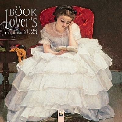 Book Lover's Wall Calendar 2025 (Art Calendar) by Flame Tree Studio