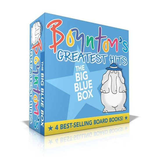 Boynton's Greatest Hits the Big Blue Box: Moo, Baa, La La La!; A to Z; Doggies; Blue Hat, Green Hat by Boynton, Sandra