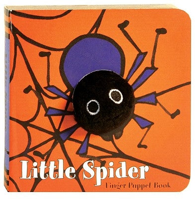 Little Spider: Finger Puppet Book: (Finger Puppet Book for Toddlers and Babies, Baby Books for Halloween, Animal Finger Puppets) [With Finger Puppet] by Chronicle Books