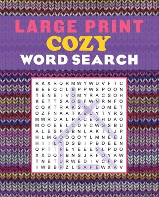 Large Print Cozy Word Search by Editors of Thunder Bay Press