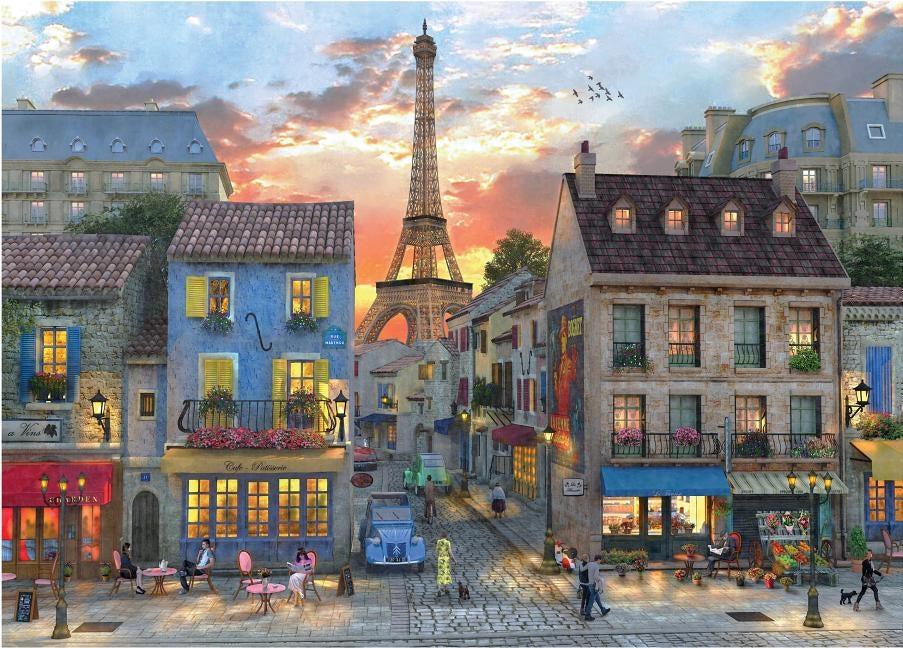 Puzzle Evening in Paris by Peter Pauper Press, Inc