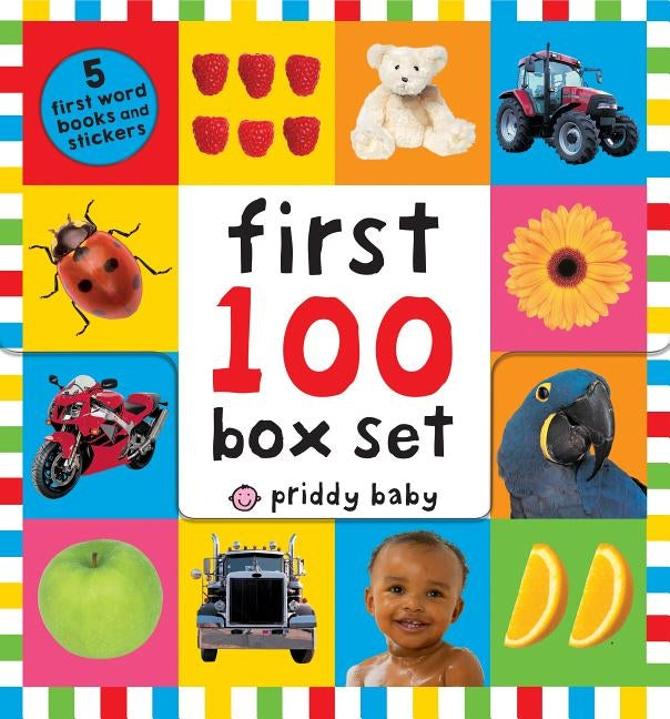 First 100 PB Box Set (5 Books): First 100 Words; First 100 Animals; First 100 Trucks and Things That Go; First 100 Numbers; First 100 Colors, Abc, Num by Priddy, Roger