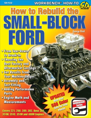 How to Rebuild the Small-Block Ford by Reid, George