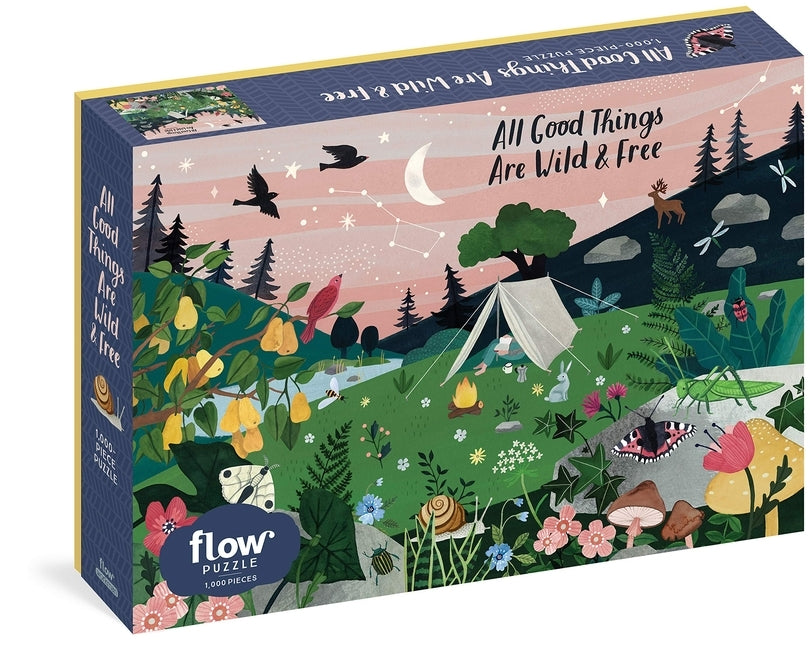 All Good Things Are Wild and Free 1,000-Piece Puzzle (Flow) by Smit, Irene