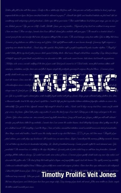 Musaic 40 Days, 40 Nights by Jones, Timothy Prolific Veit