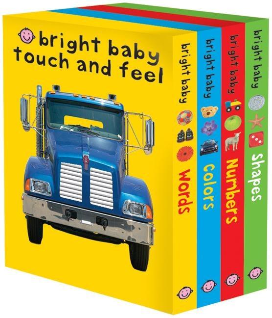Bright Baby Touch & Feel Slipcase 2: Includes Words, Colors, Numbers, and Shapes by Priddy, Roger
