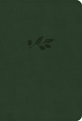 NASB Large Print Compact Reference Bible, Olive Leathertouch by Holman Bible Publishers