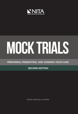 Mock Trials by Lubet, Steven