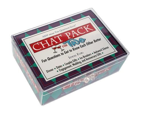Chat Pack for Two: Fun Questions to Get to Know Each Other Better by Nicholaus, Bret