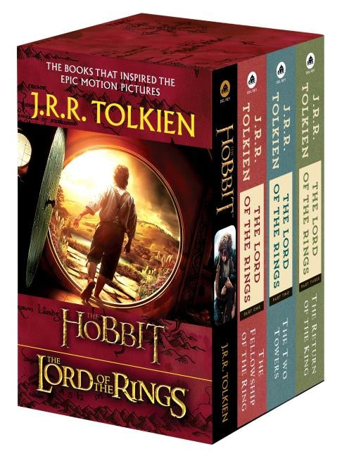 J.R.R. Tolkien 4-Book Boxed Set: The Hobbit and the Lord of the Rings: The Hobbit, the Fellowship of the Ring, the Two Towers, the Return of the King by Tolkien, J. R. R.