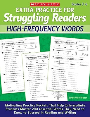 High-Frequency Words, Grades 3-6 by Beech, Linda