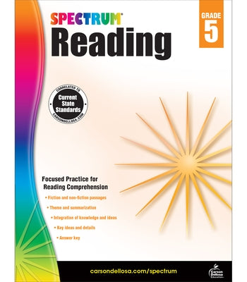 Spectrum Reading Workbook, Grade 5 by Spectrum