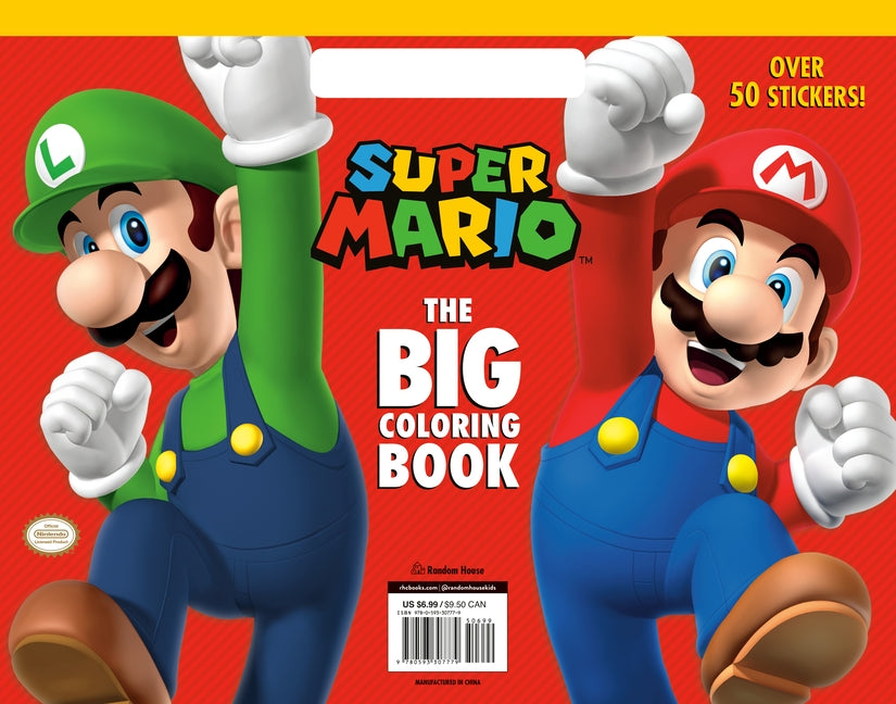 Super Mario: The Big Coloring Book (Nintendo) by Random House