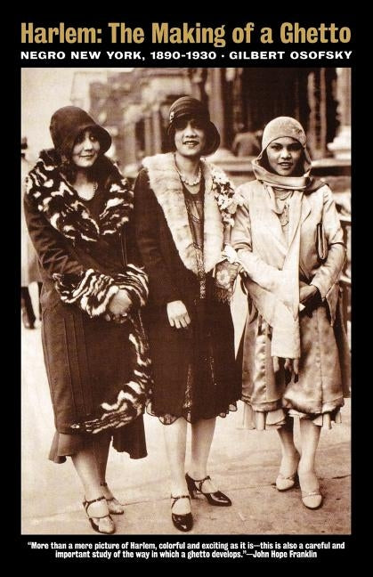 Harlem: The Making of a Ghetto: Negro New York 1890-1930 by Osofsky, Gilbert