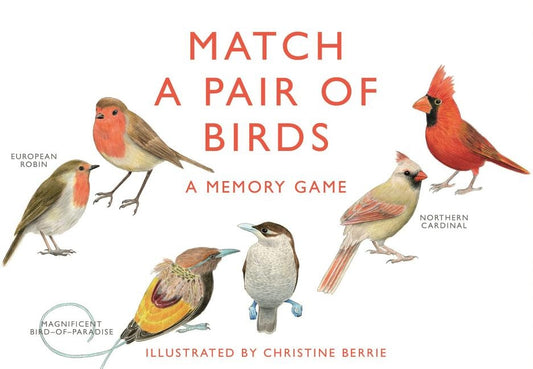 Match a Pair of Birds: A Memory Game by Berrie, Christine