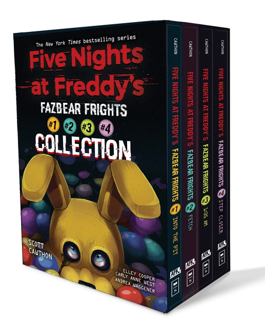 Five Nights at Freddy's Fazbear Frights Four Book Boxed Set by Cawthon, Scott