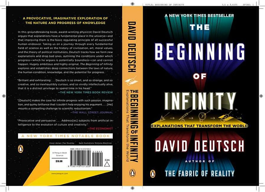 The Beginning of Infinity: Explanations That Transform the World by Deutsch, David